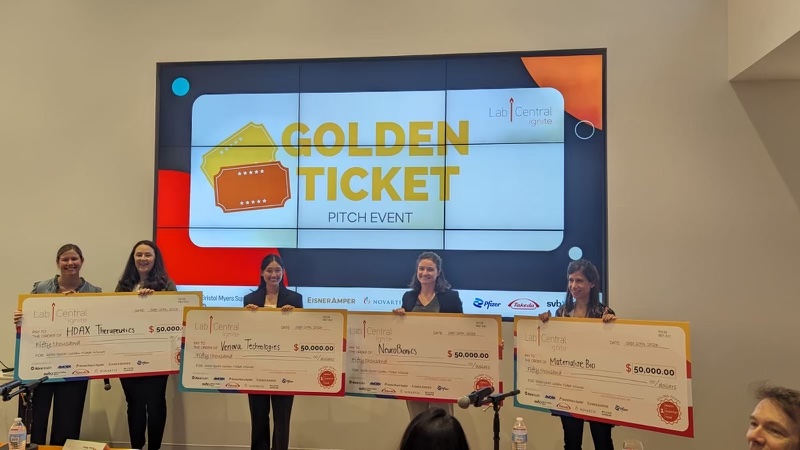 LabCentral Ignite Golden TicketTesting